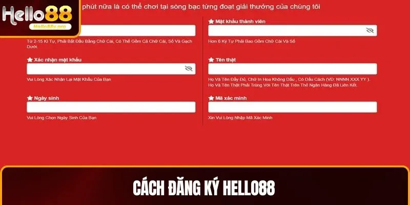 Cách đăng ký acc nhà cái HELLO88 nhanh chóng