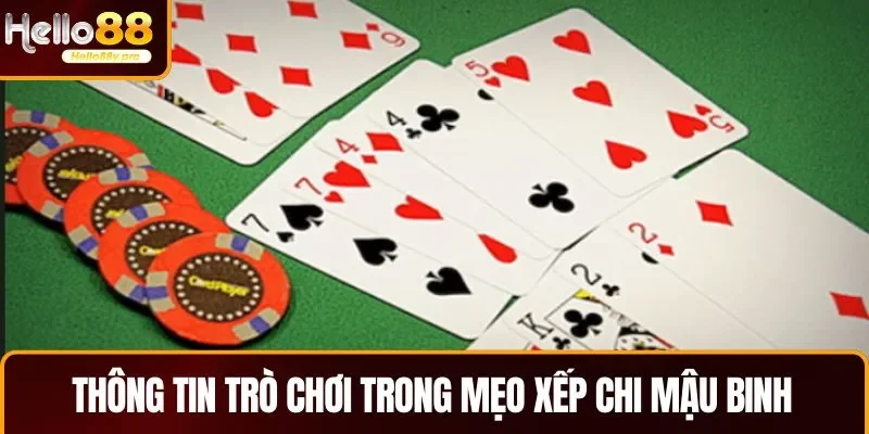 Thông tin cơ bản về Mậu Binh trong mẹo xếp chi Mậu Binh
